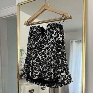 STUNNING Guess Strapless Sequin Party Top Size M